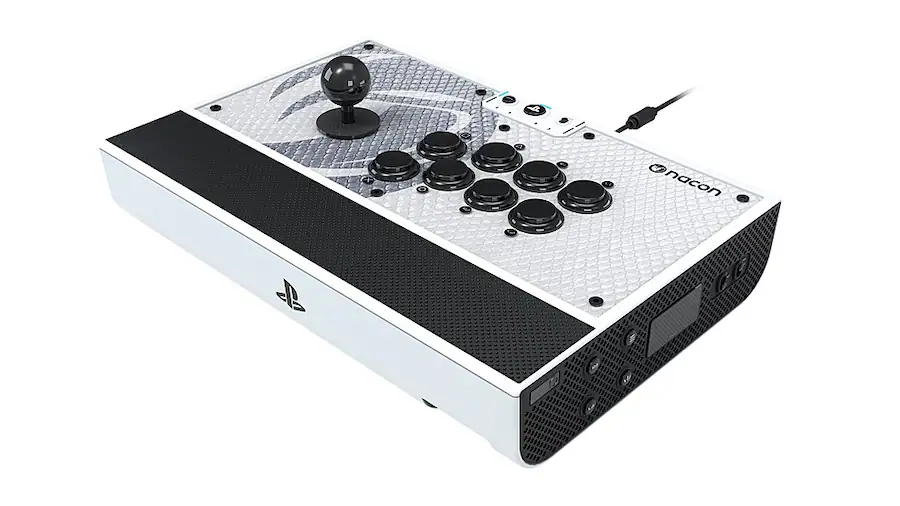 Arcade Stick Nacon Daija para PlayStation and PC White Image principale du produit