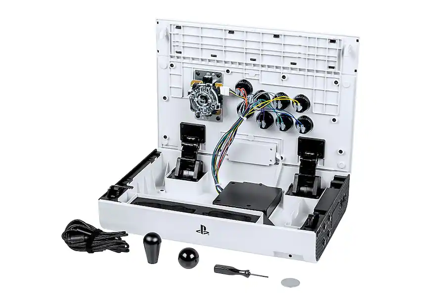 Arcade Stick Nacon Daija para PlayStation and PC White
