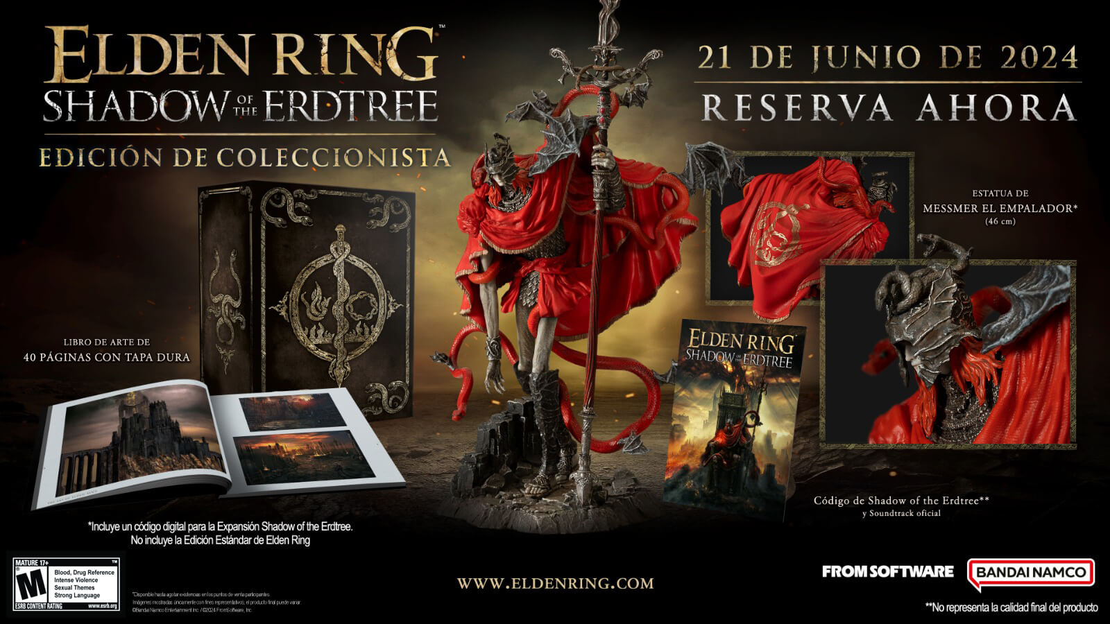 Elden Ring: Shadow of the Erdtree Edición Coleccionistas Imagen secundaria del producto