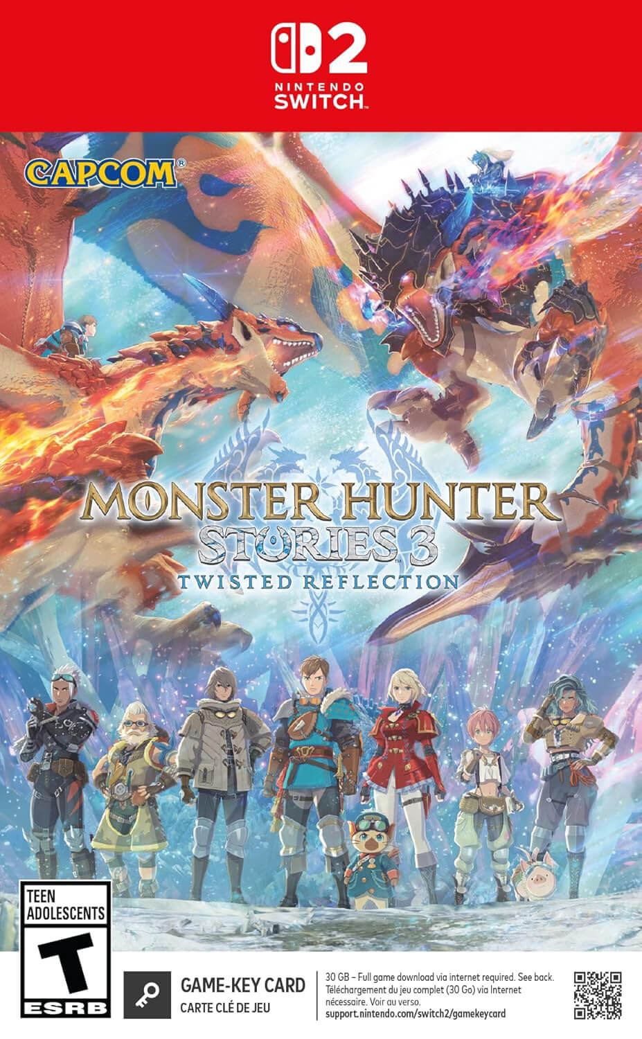 Monster Hunter Stories 3 Twisted Reflection Nintendo Switch 2 Edition Imagen principal del producto