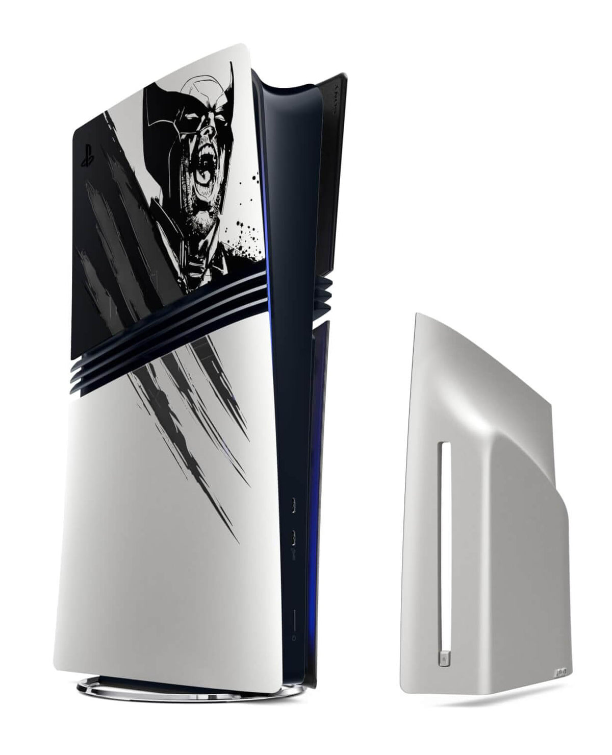 Cubiertas para consola PS5 Pro Marvel’s Wolverine Adamantium Edición Limitada