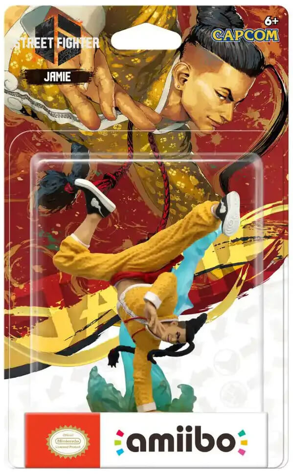 Amiibo Street Fighter 6 Jamie Nintendo Switch 2 Imagen principal del producto