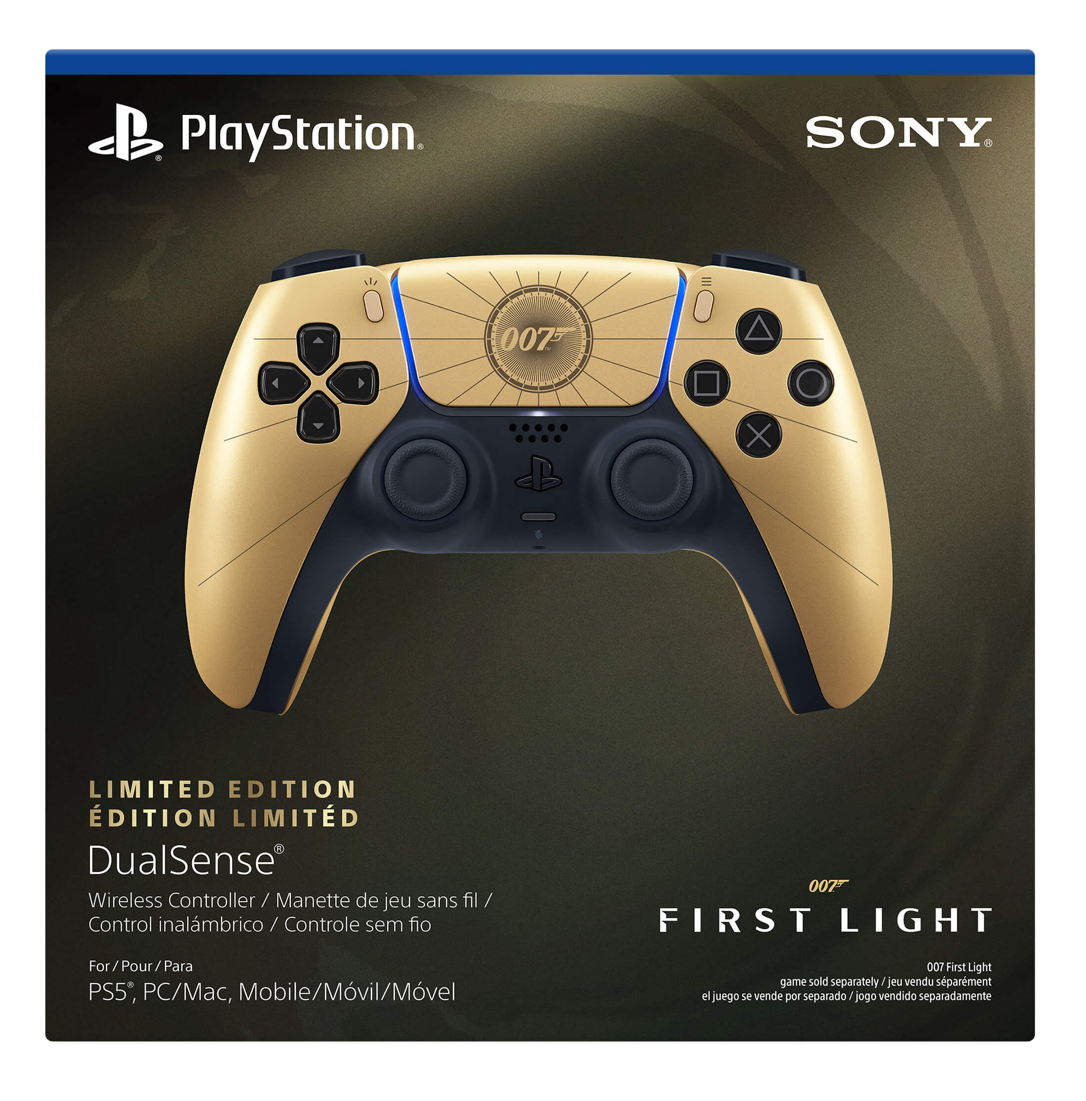 Control inalámbrico DualSense 007 First Light Edición limitada
