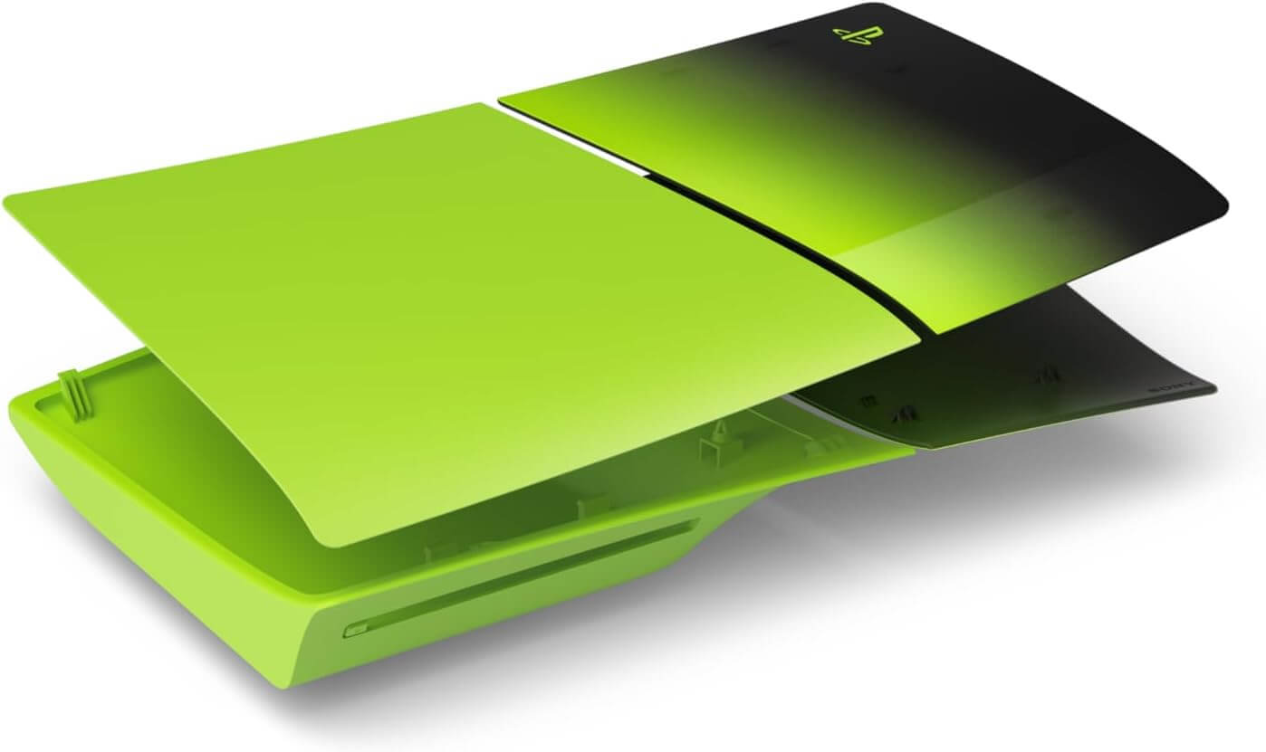 Cubiertas para consola PS5 Slim Remix Green
