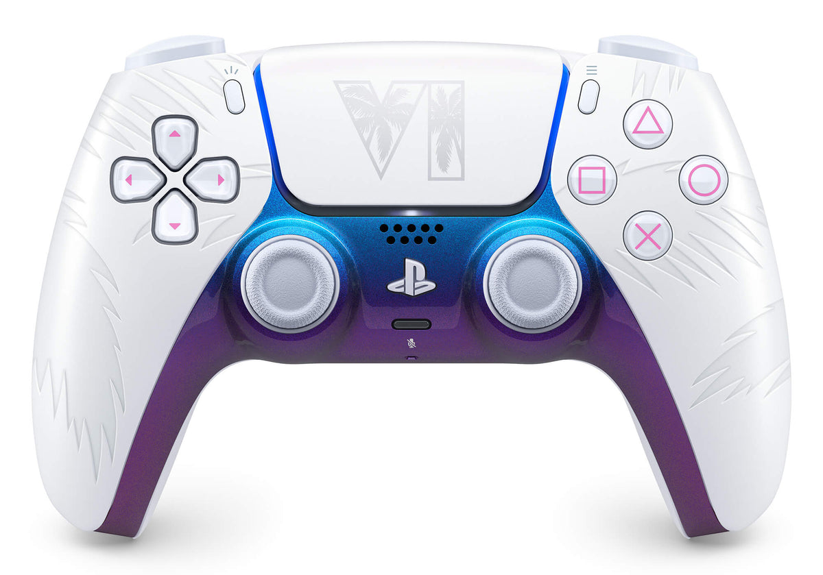 Control inalámbrico DualSense Grand Theft Auto VI White Edición Limitada