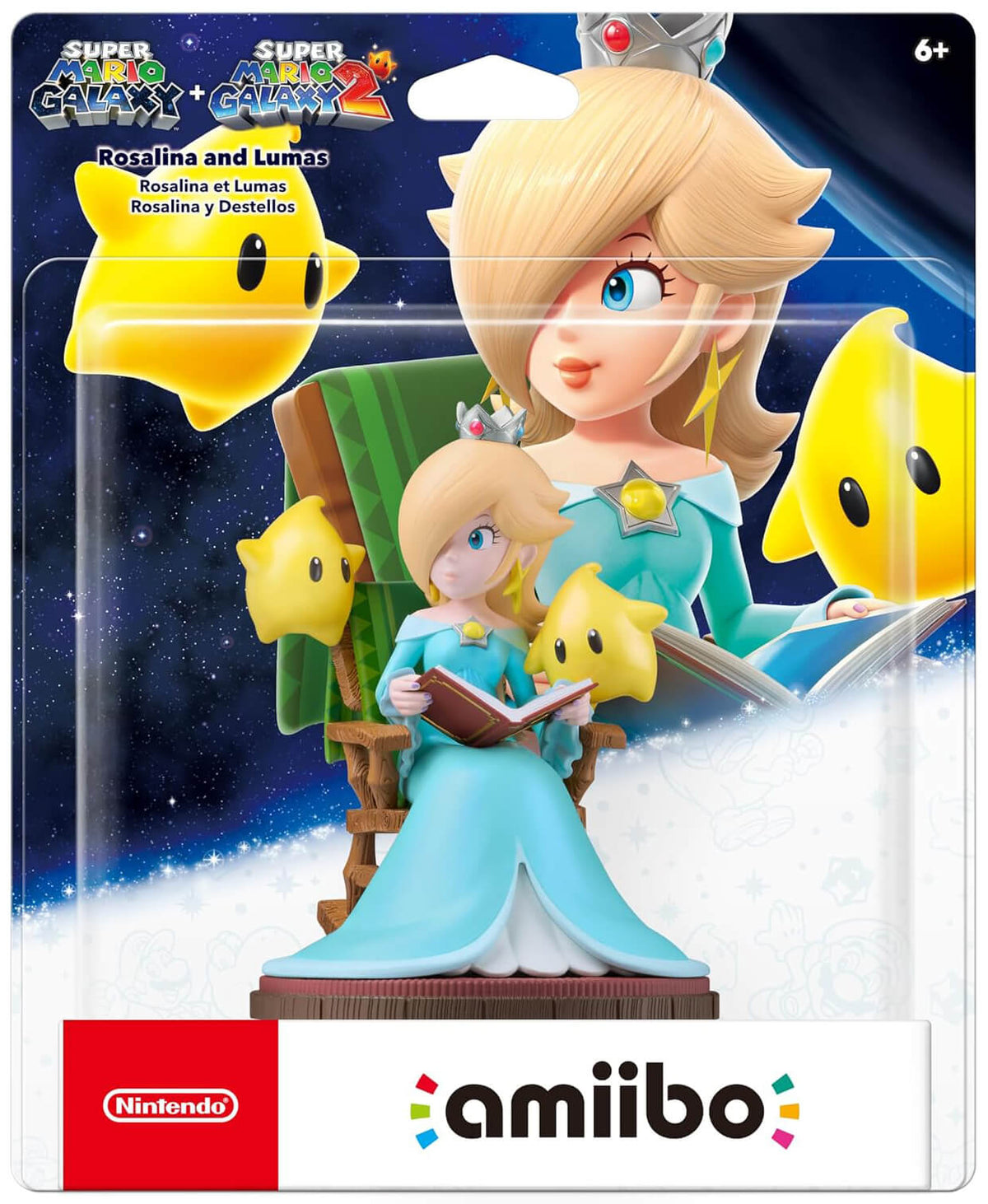 Amiibo Super Mario Galaxy + Super Mario Galaxy 2 Rosalina y Lumas Imagen principal del producto