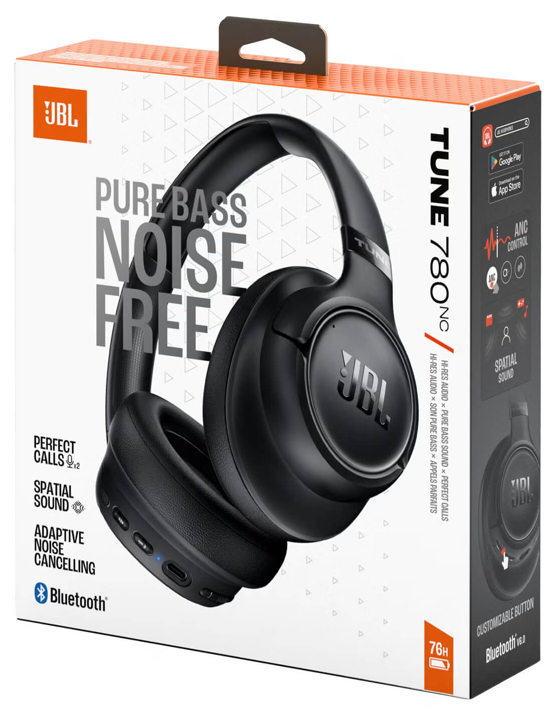 JBL Audifonos Tune 780NC (Bluetooth) Negro Imagen secundaria del producto