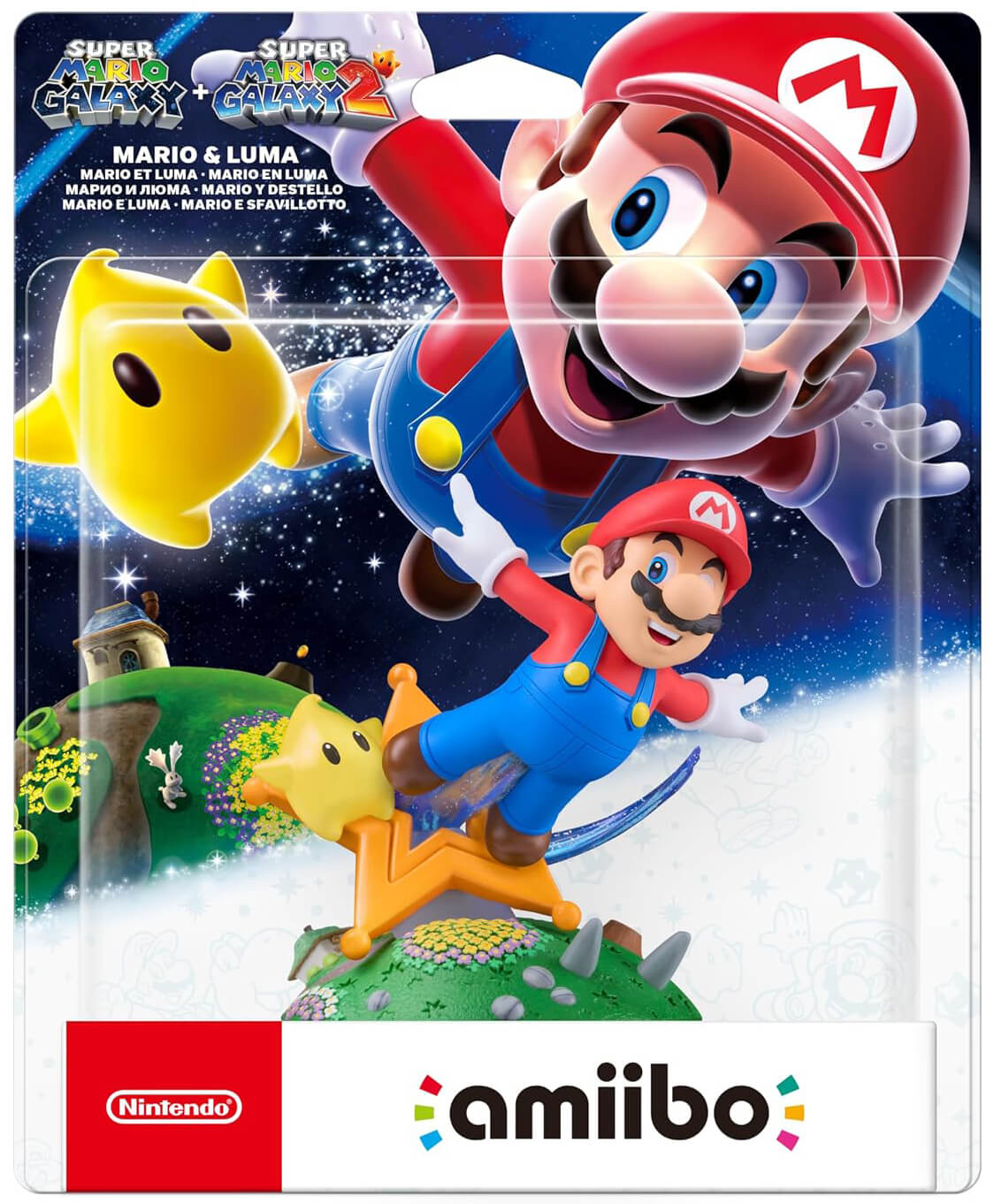 Amiibo Super Mario Galaxy + Super Mario Galaxy 2 Mario y Luma Imagen principal del producto