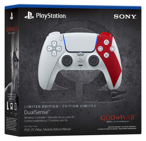 Control inalámbrico DualSense God of War Aniversario Edición Limitada