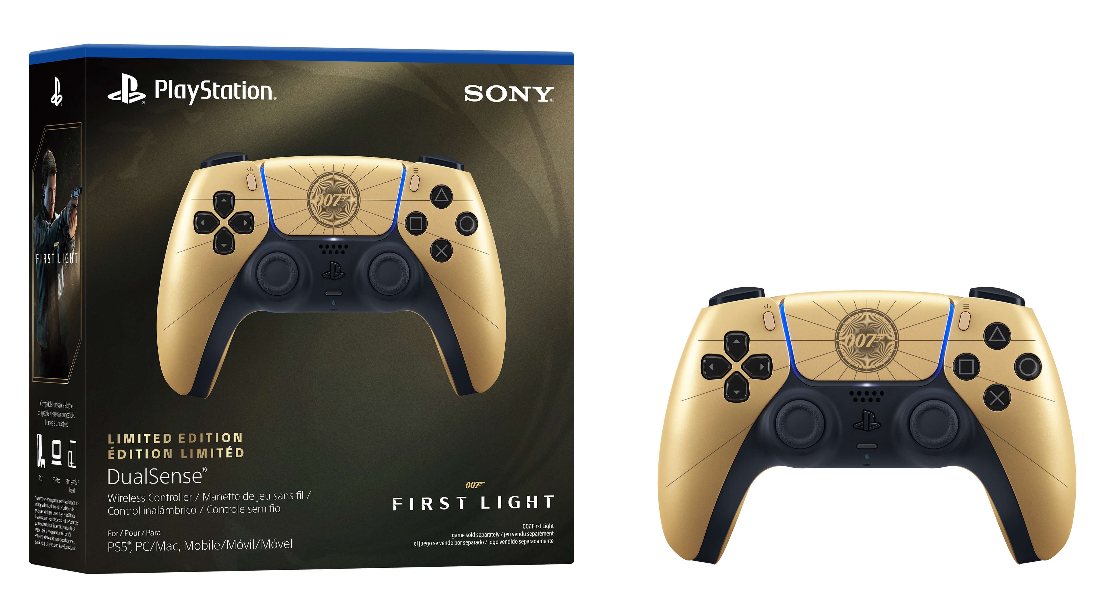 Control inalámbrico DualSense 007 First Light Edición limitada