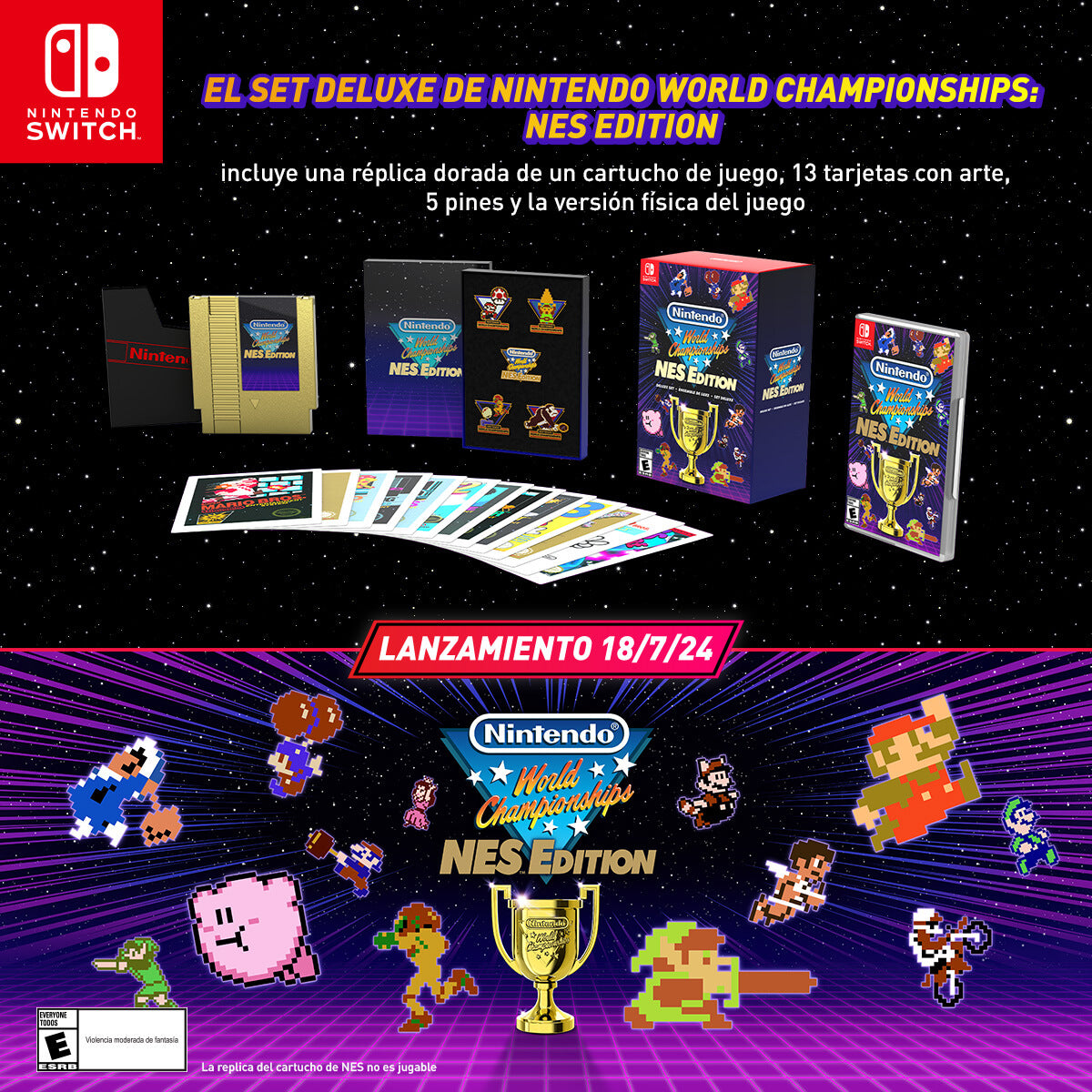 Nintendo World Championships: NES Edition – Deluxe Set Imagen secundaria del producto