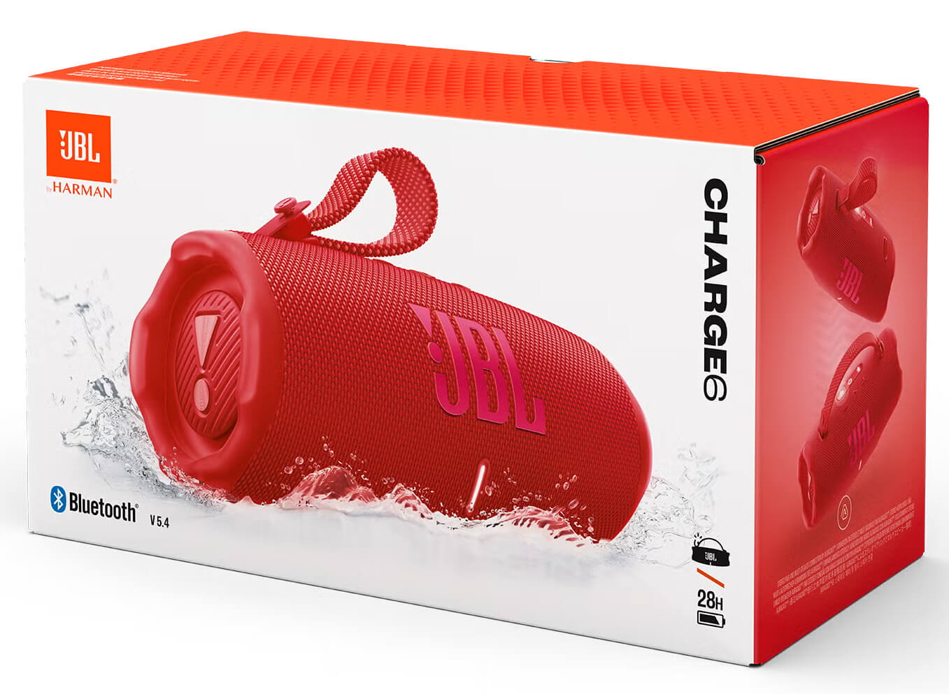 JBL Speaker Charge 6 Bluetooth Rojo