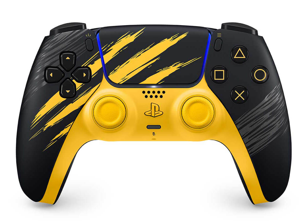 Control inalámbrico DualSense Marvel’s Wolverine Battle Yellow Edición Limitada