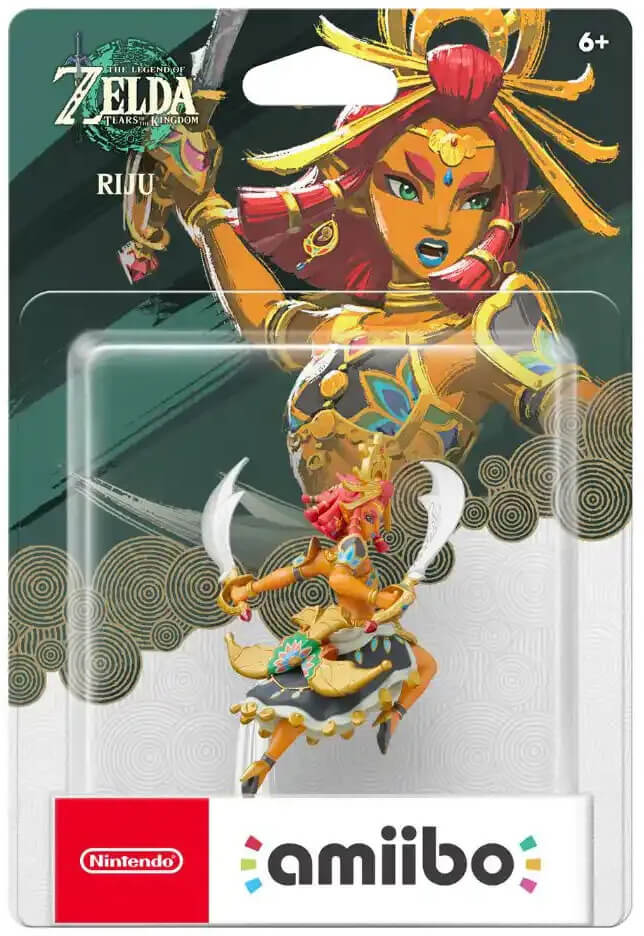 Amiibo The Legend of Zelda Riju Nintendo Switch 2 Imagen principal del producto