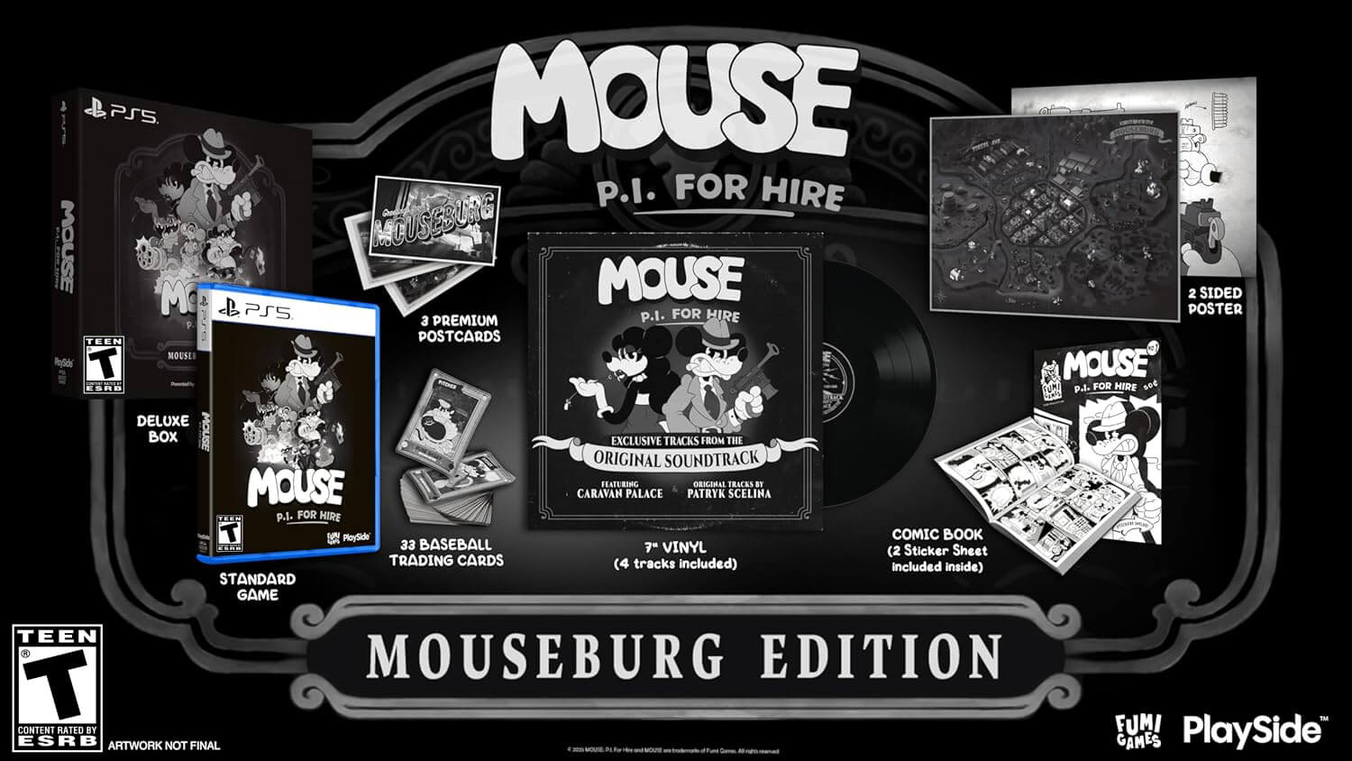 MOUSE: P.I. For Hire: The Mouseburg Edition PS5