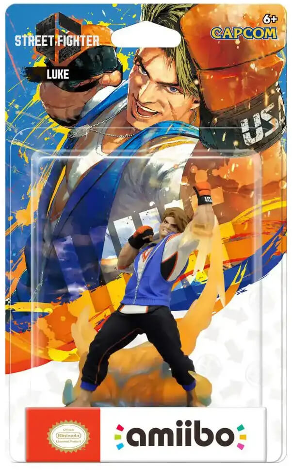 Amiibo Street Fighter 6 Luke Nintendo Switch 2 Imagen principal del producto