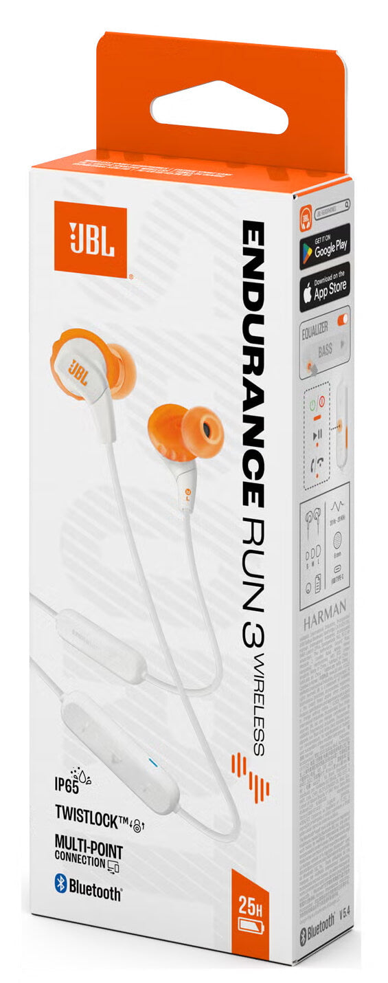 JBL Audifonos Endurance Run 3 Wireless Blanco
