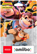 Amiibo Bananza Donkey Kong and Pauline Nintendo Switch 2
