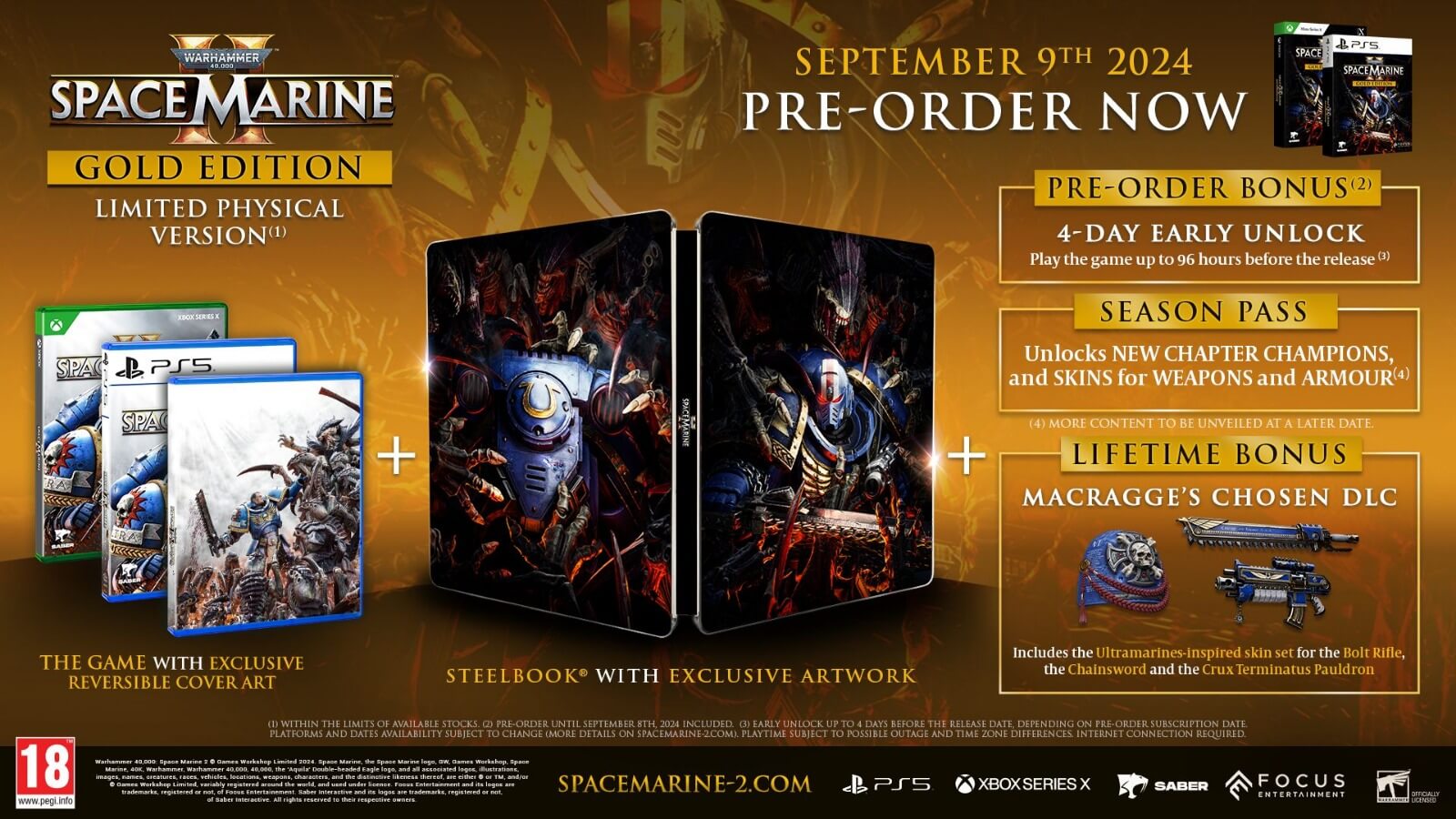Warhammer 40,000: Space Marine 2 - Gold Edition