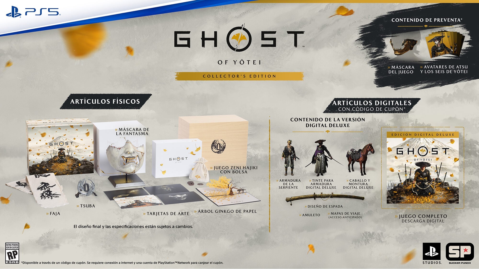 Ghost of Yōtei Edición de Colección Imagen secundaria del producto