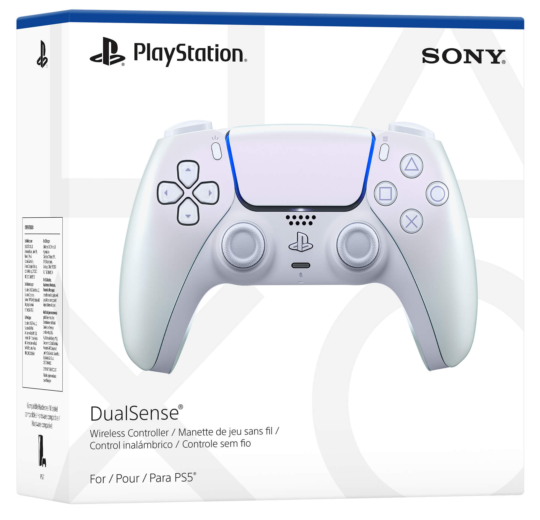 Control inalámbrico DualSense Chroma Pearl Main image