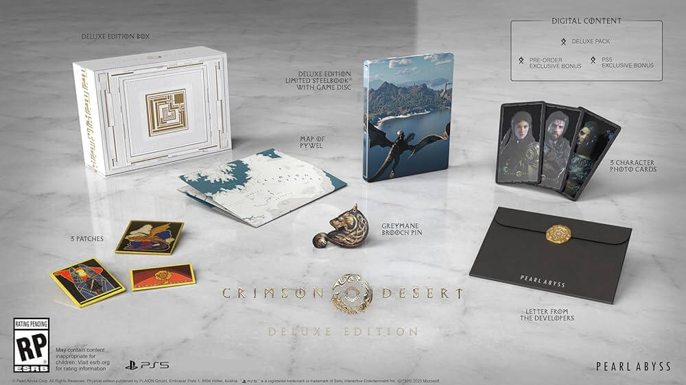 Crimson Desert Deluxe Edition PS5 Imagen secundaria del producto