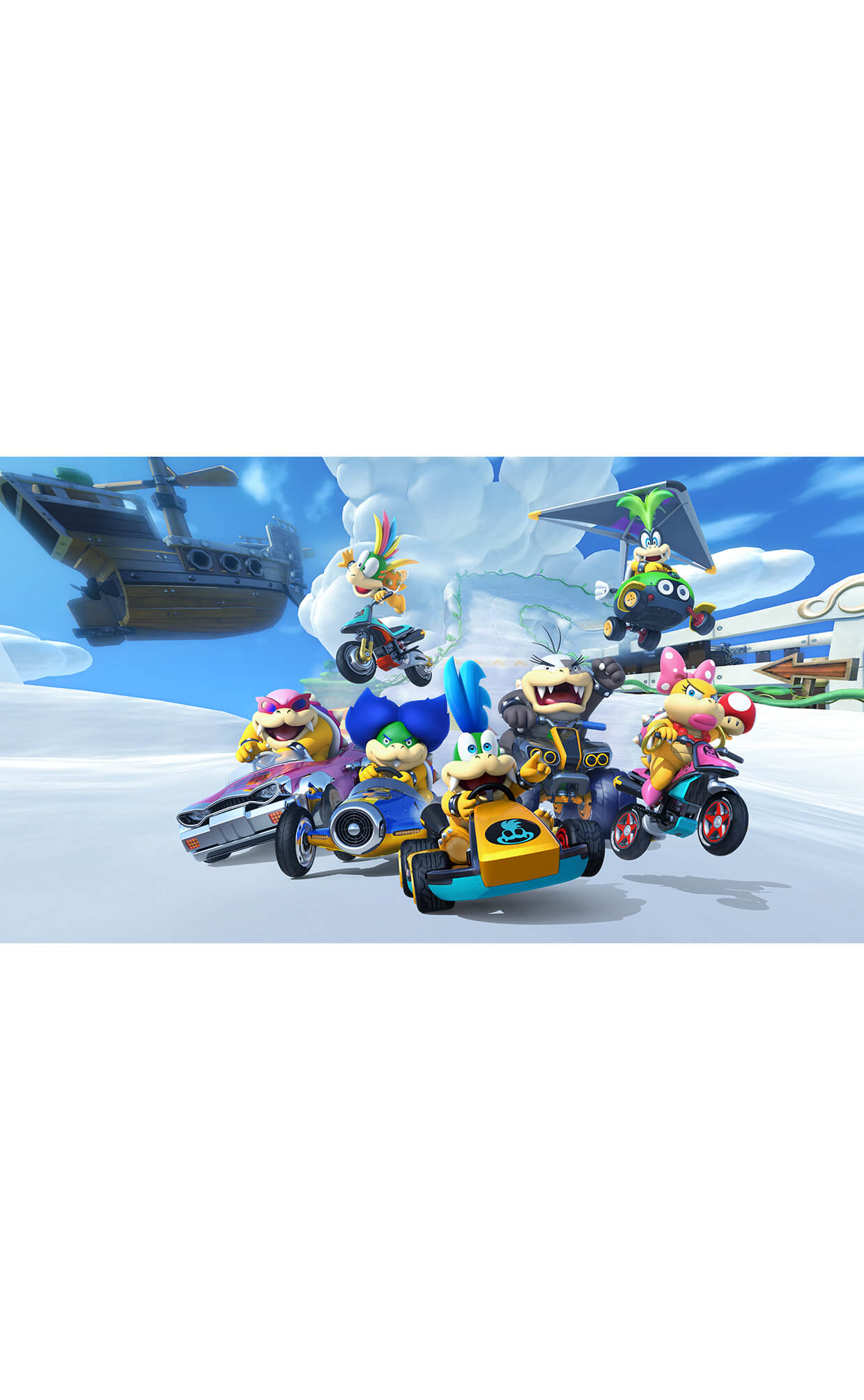 Consola Nintendo Switch Modelo OLED Blanco Mario Kart 8 Deluxe