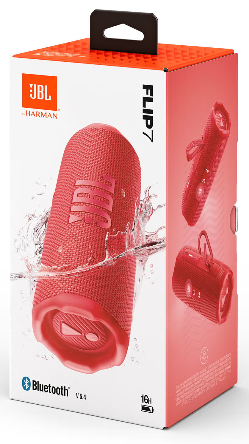 JBL Speaker Flip 7 Bluetooth Rojo