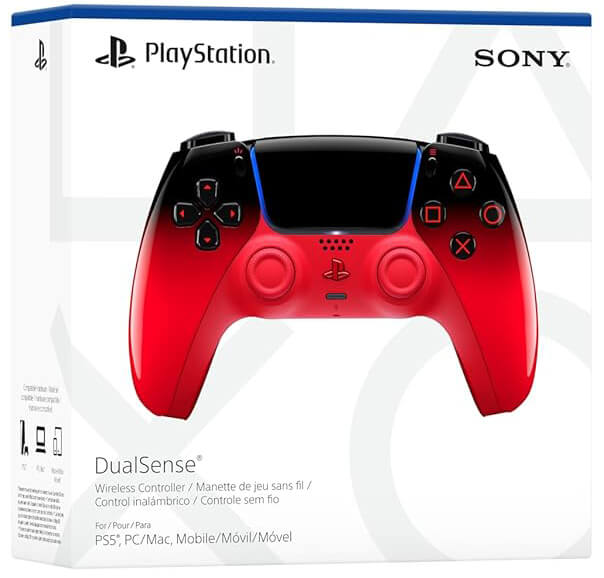 Control inalámbrico DualSense Techno Red