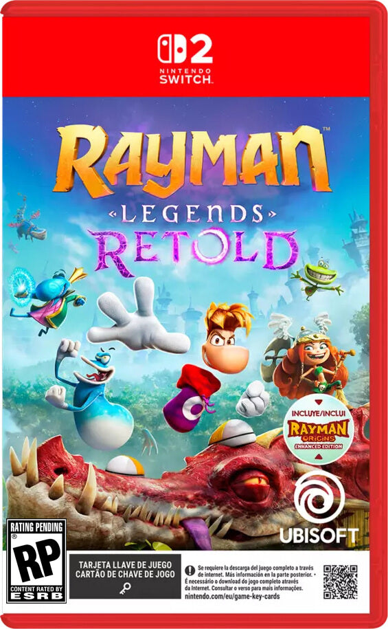 Rayman Legends Retold Nintendo Switch 2 Edition Imagen principal del producto