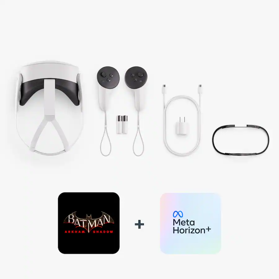 Lentes de realidad virtual Meta Quest 3S 128GB Batman Arkham Imagen secundaria del producto
