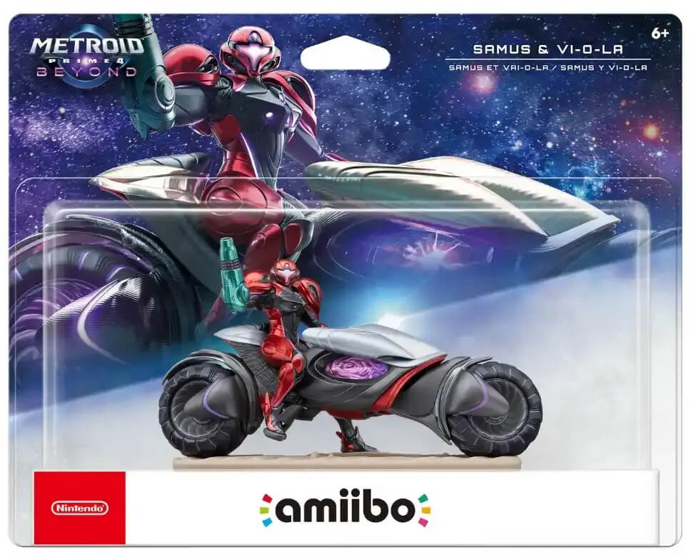 Amiibo Metroid Prime 4 Samus & Vi-O-La Nintendo Switch 2 Imagen principal del producto