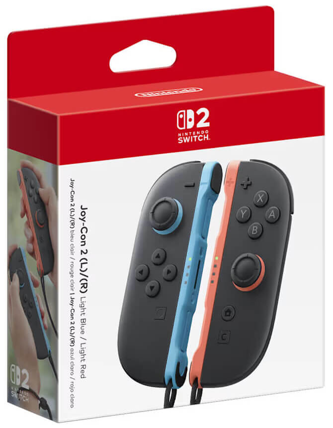 Control Joy-Con (L-R) Azul y Rojo Neón Nintendo Switch 2 Edition Imagen principal del producto