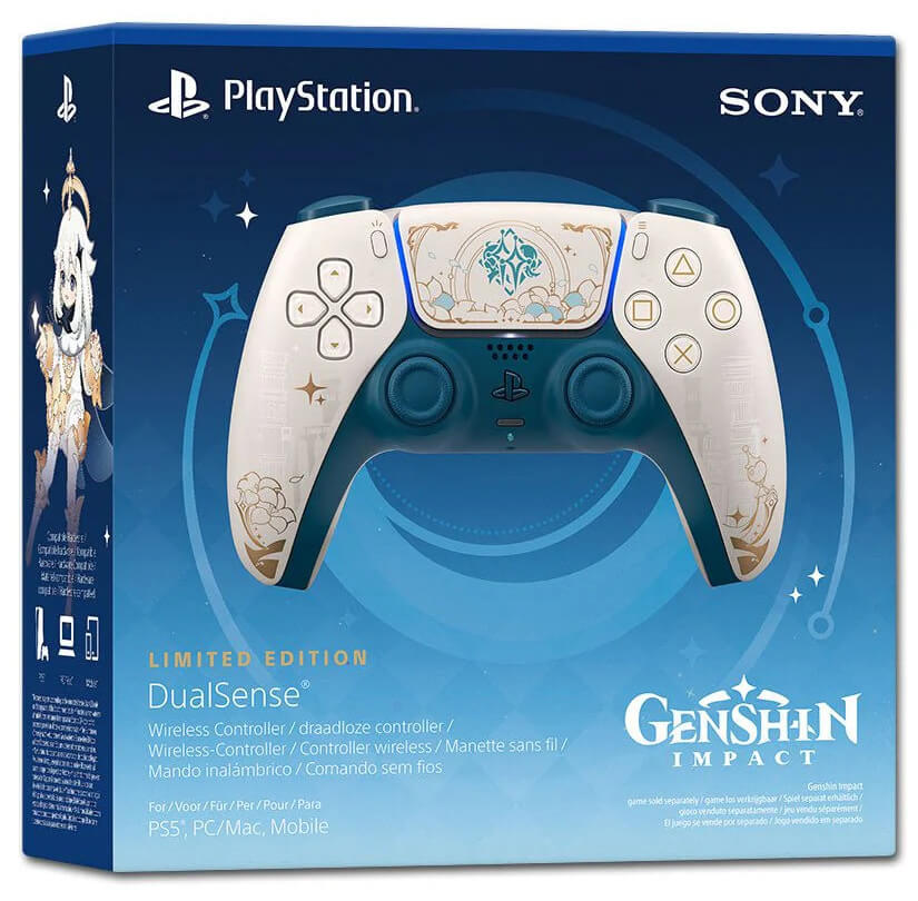 Control inalámbrico DualSense Genshin Impact Edición limitada Imagen principal del producto