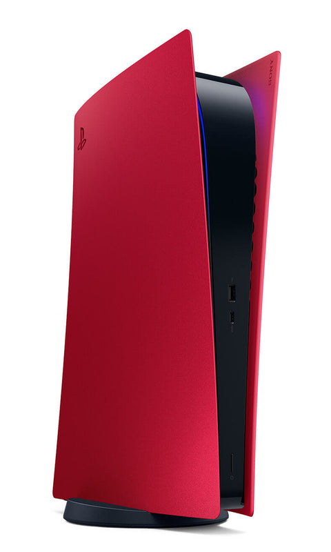 Cubiertas para consola PS5 Digital Volcanic Red