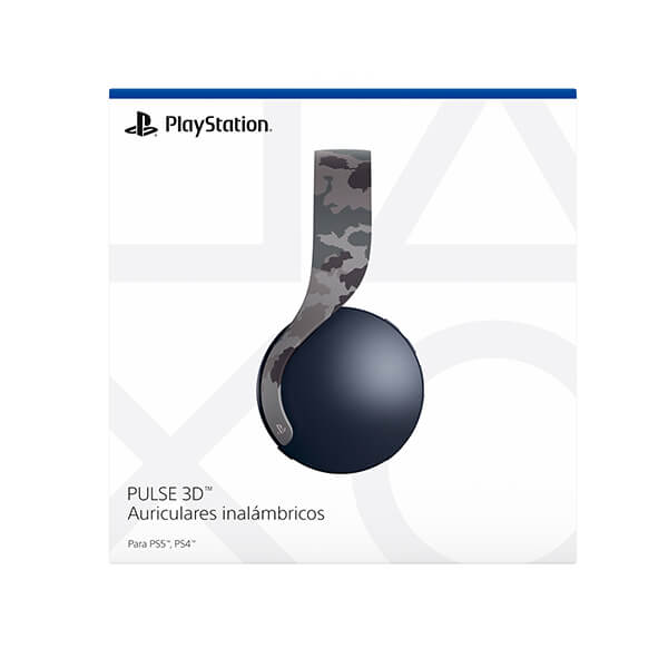 Diadema inalámbrica PULSE 3D Gris Camuflaje