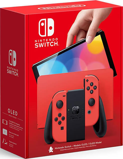 Consola Nintendo Switch Modelo OLED Mario Red Special Imagen principal del producto