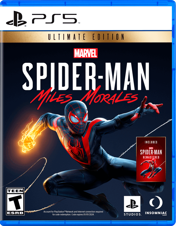 Spiderman Miles Morales Ultimate Edition (6976404160672) Imagen principal del producto