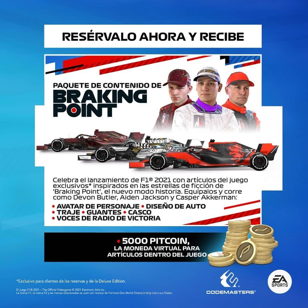 F1 2021 Standard Edition Imagen secundaria del producto