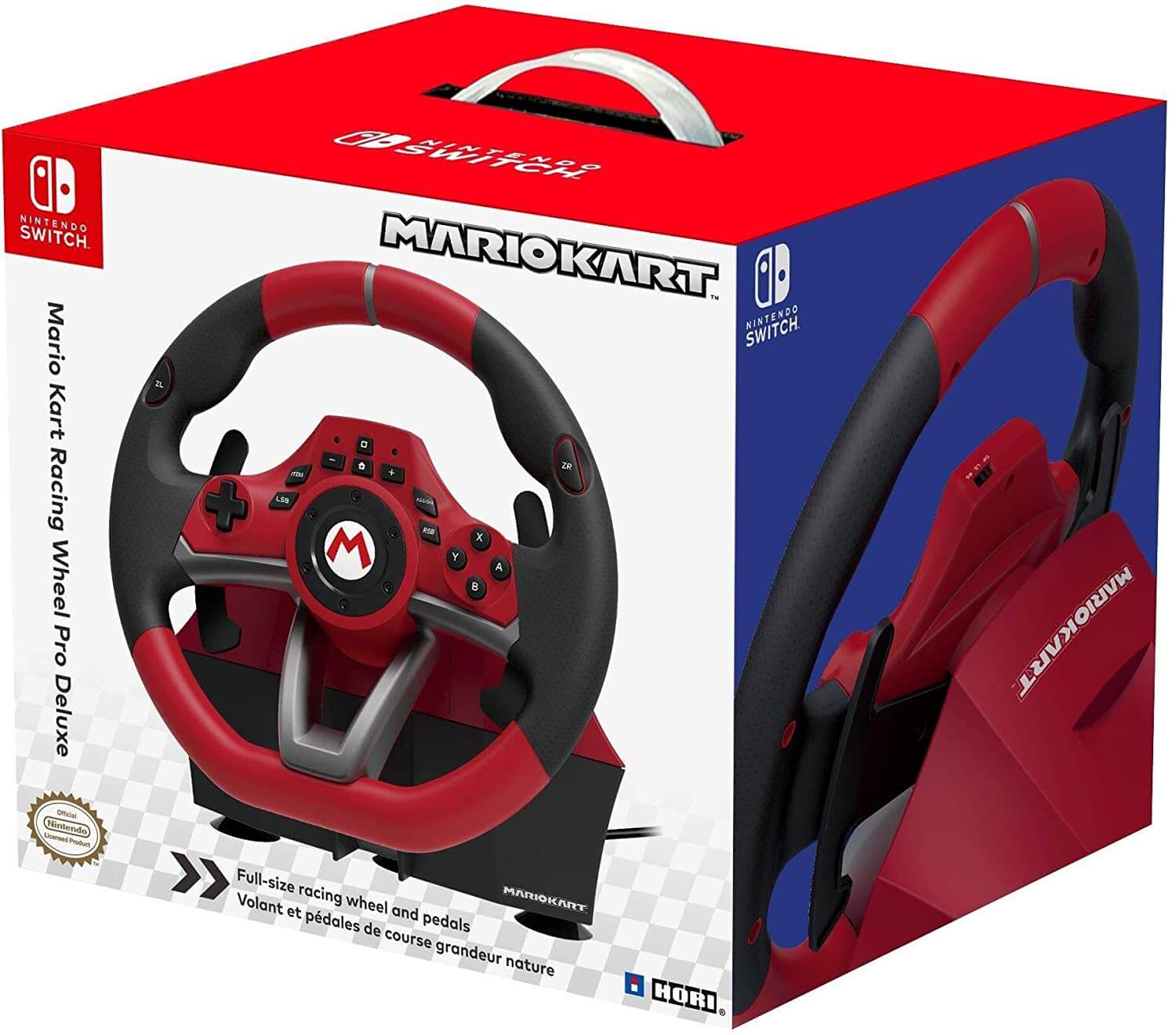 Mario Kart Racing Wheel Pro Deluxe Hori Nintendo Switch