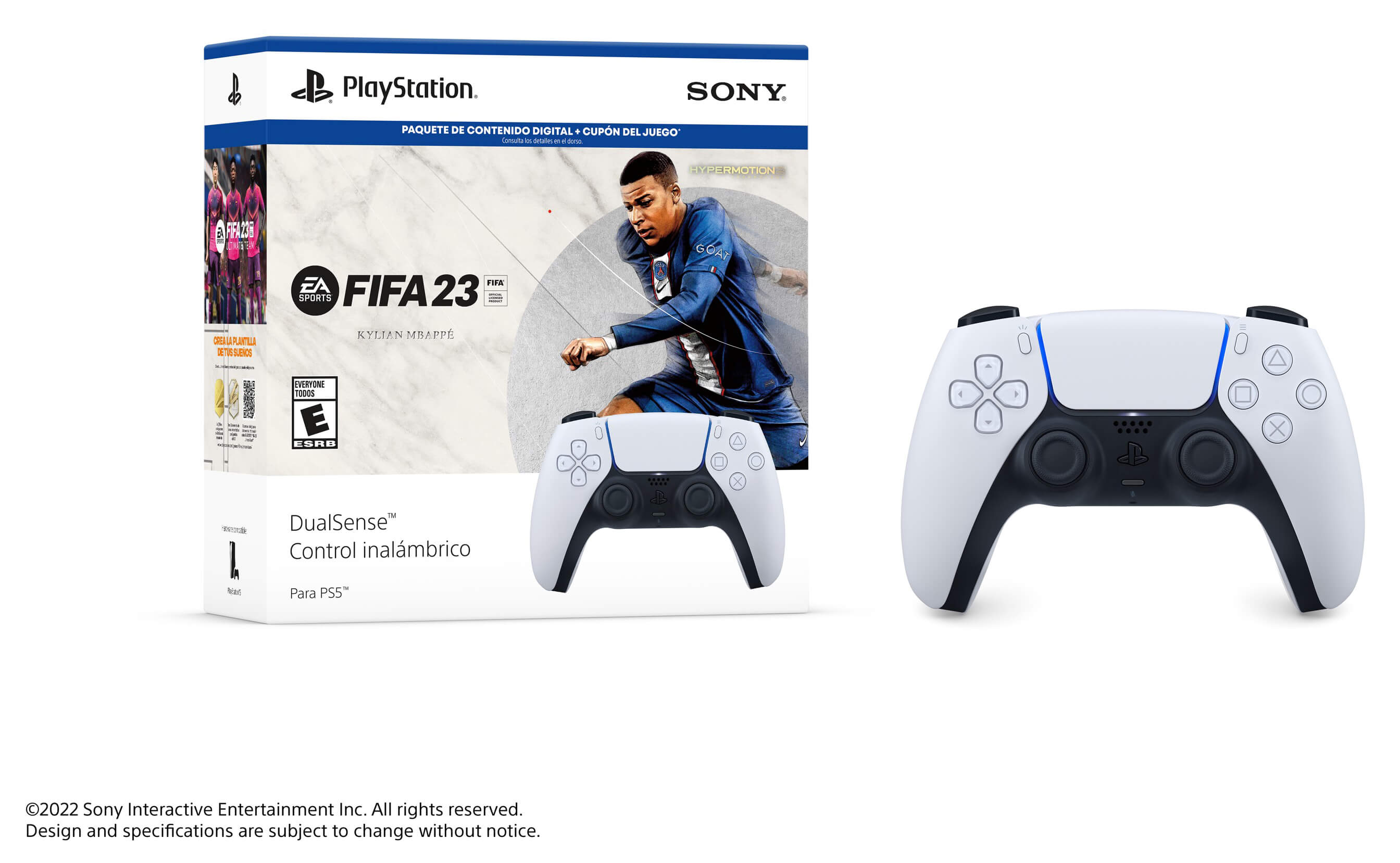 Control inalámbrico DualSense Fifa 23 Imagen secundaria del producto