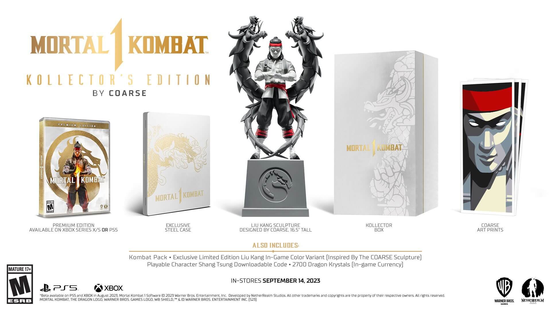 Mortal Kombat 1 Edición Coleccionista Xbox Series X/S Imagen principal del producto