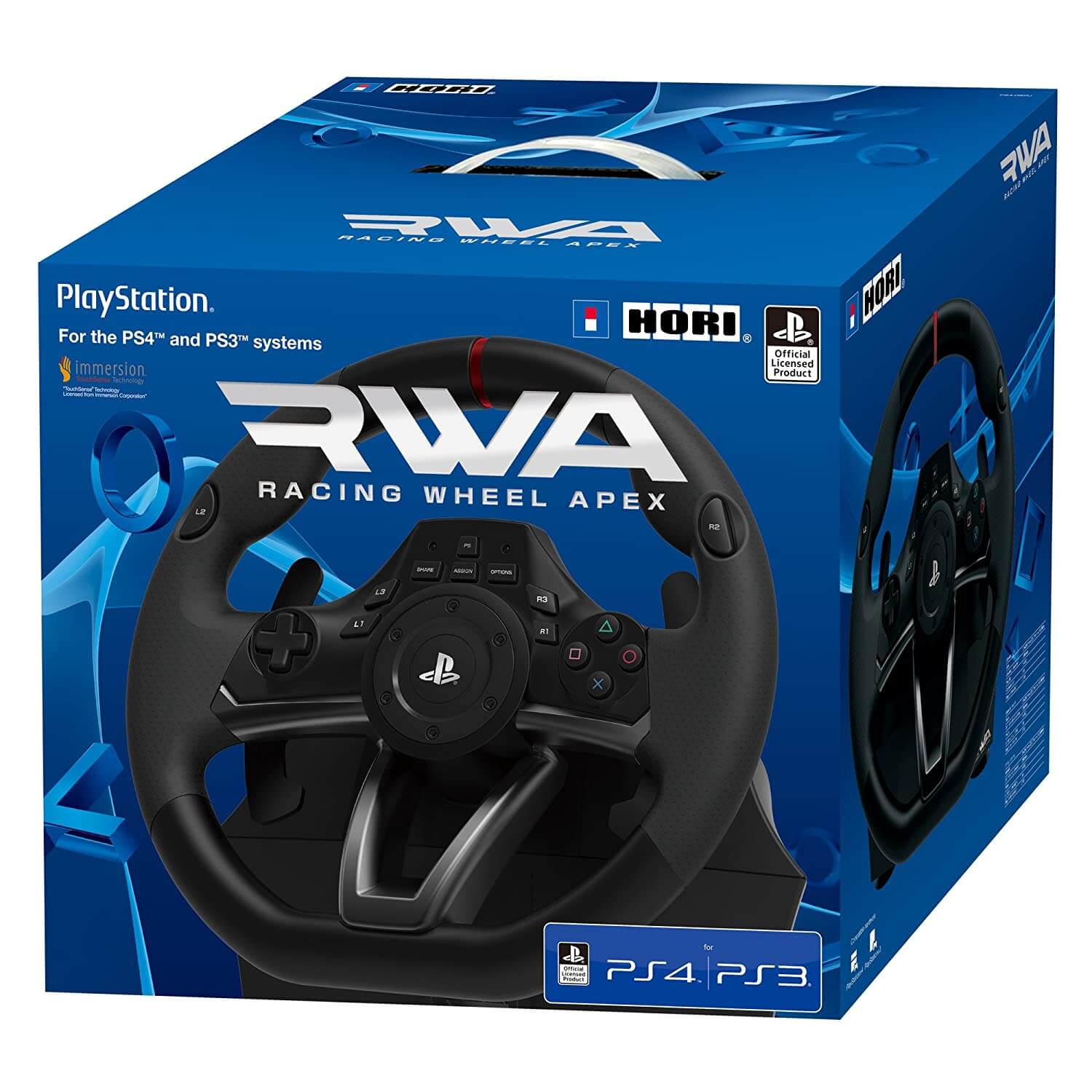 Racing Wheel Apex Licensed Hori PlayStation 3 y 4 Imagen principal del producto