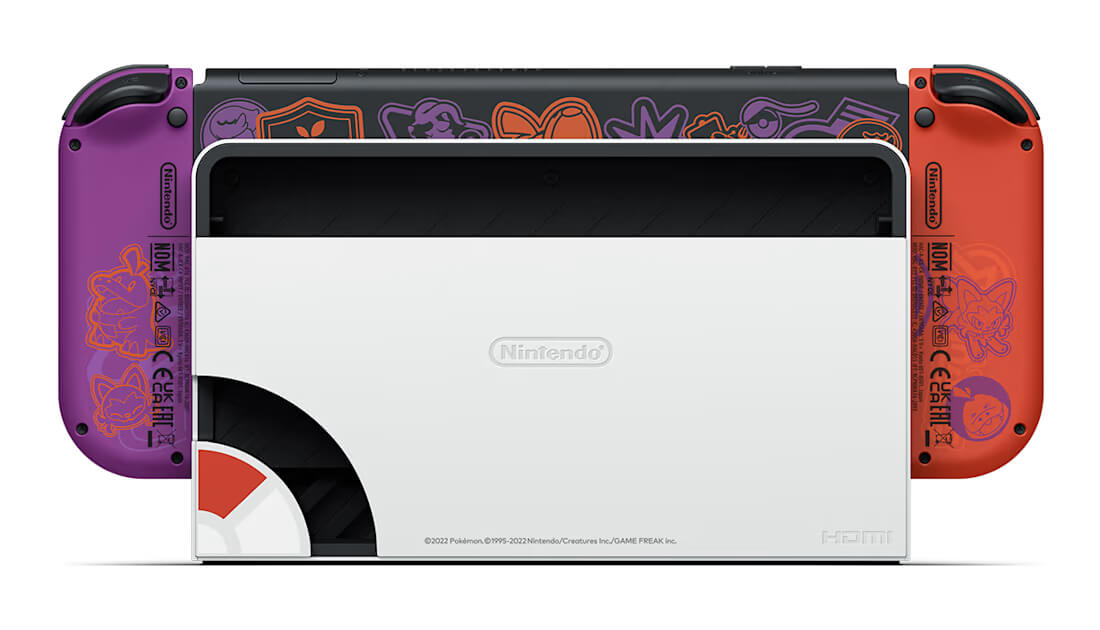 Consola Nintendo Switch Modelo OLED Pokémon Scarlet & Violet Imagen secundaria del producto
