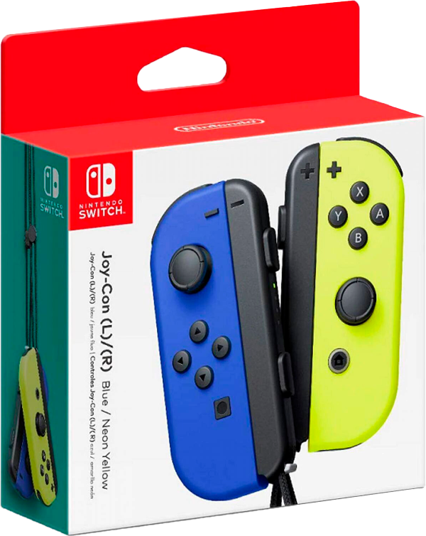 Control Joy-Con (L-R) Azul y Amarillo Neón (6976313327776)