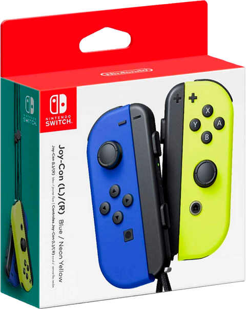 Control Joy-Con (L-R) Azul y Amarillo Neón (6976313327776)