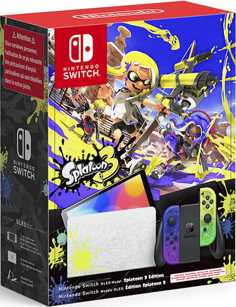 Consola Nintendo Switch Modelo OLED Splatoon 3