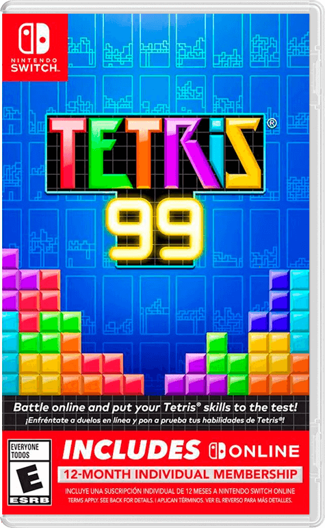 Tetris 99 mas 12 meses de Nintendo Switch Online (6976371196064)