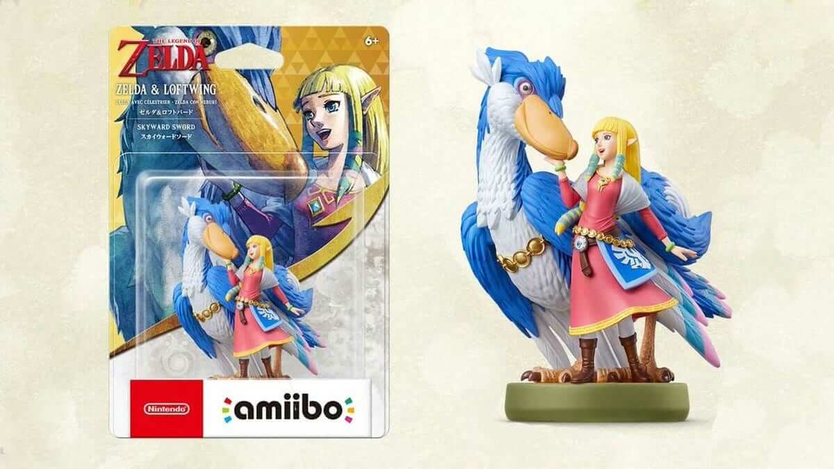Amiibo Zelda & Loftwing Imagen secundaria del producto