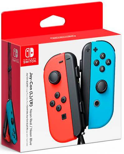Control Joy-Con (L-R) Azul y Rojo Neón (6976313983136)